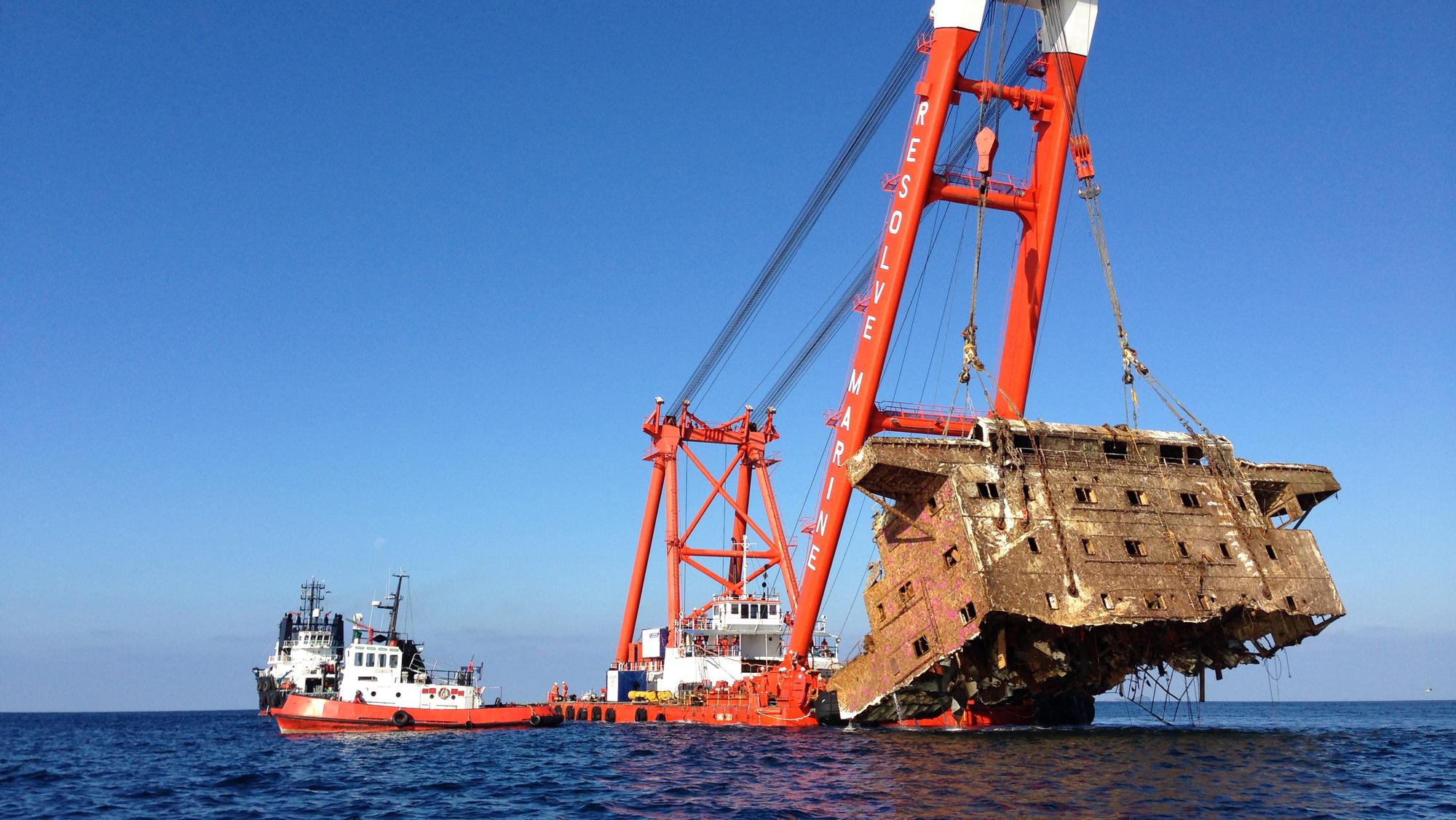 Over three years, Resolve Marine was on site off the coast of New Zealand